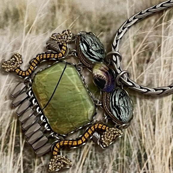 AYALA BAR Fields of Gold Collection Diana Necklace is New with Box! Multicolored - Picture 3 of 10